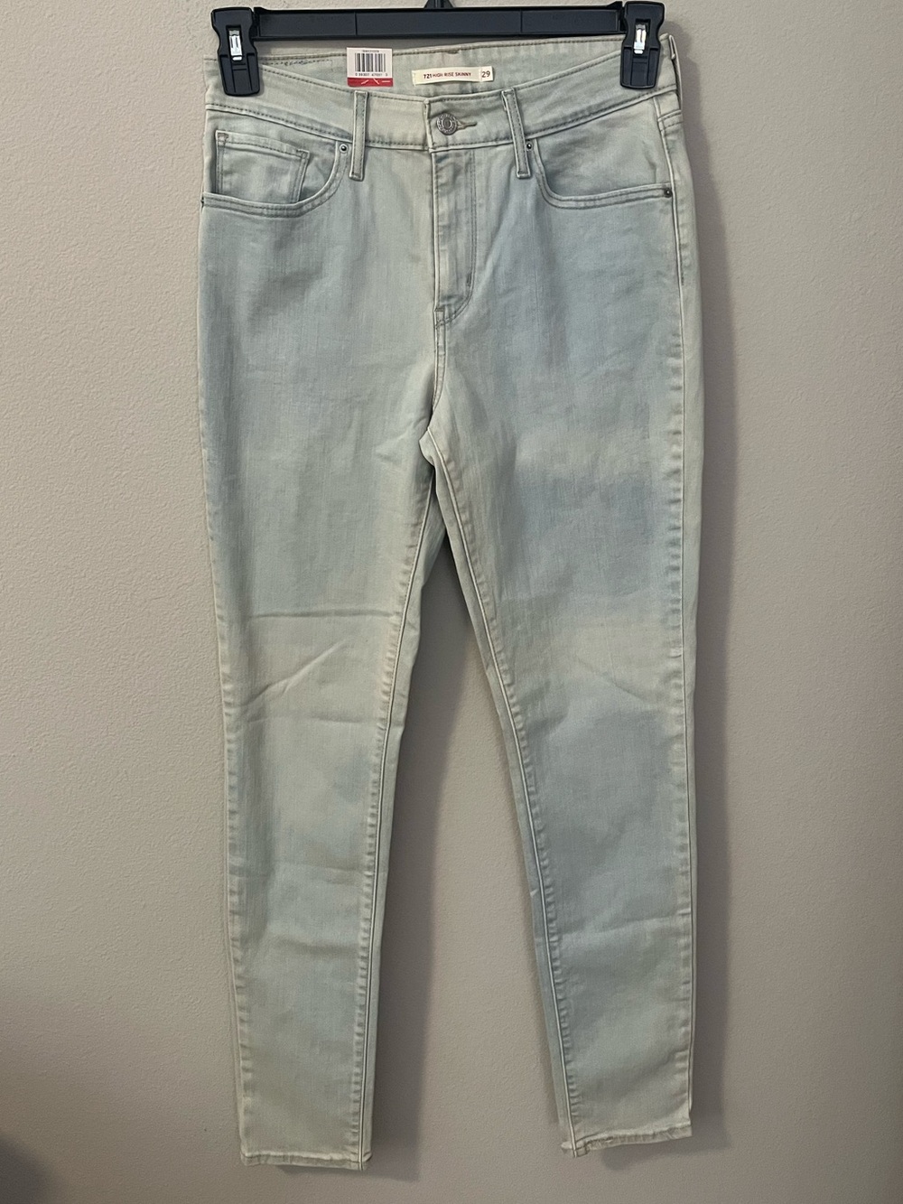 Levi's Women's 721 High Rise Skinny Jeans • Eternal Indigo Light • Size 29 • NWT - Picture 5 of 11